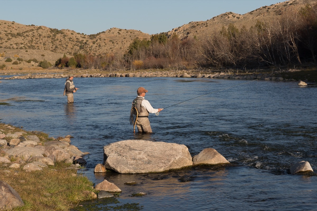 fly-fishing, Fremont Canyon, Wyoming