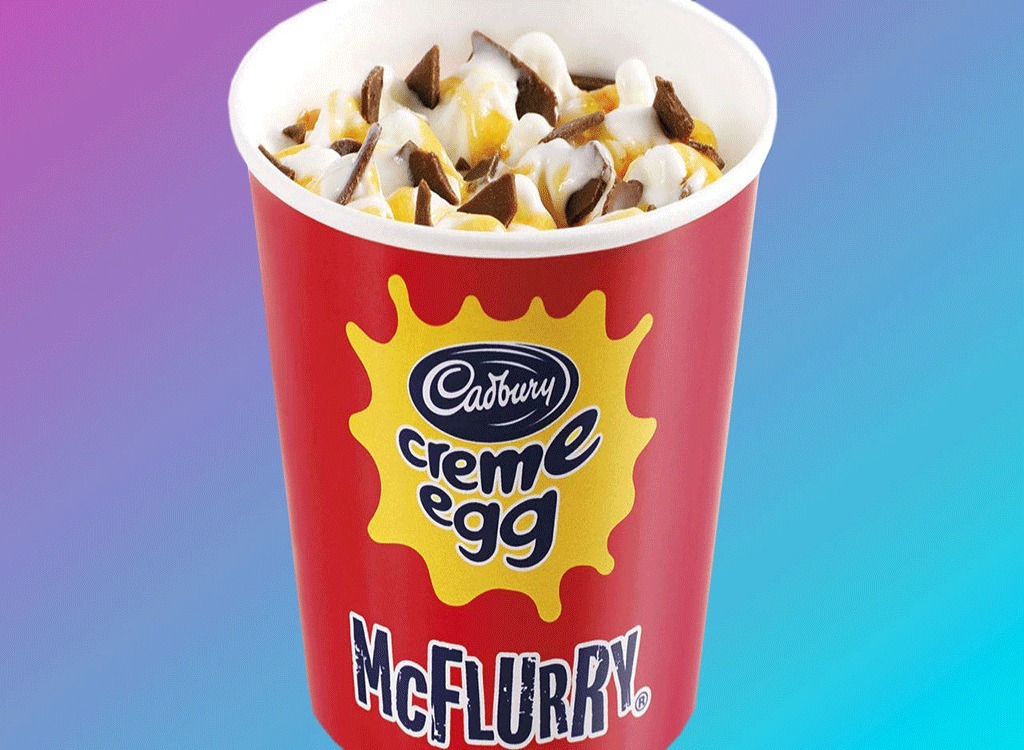 mcdonalds cadbury creme egg mcflurry