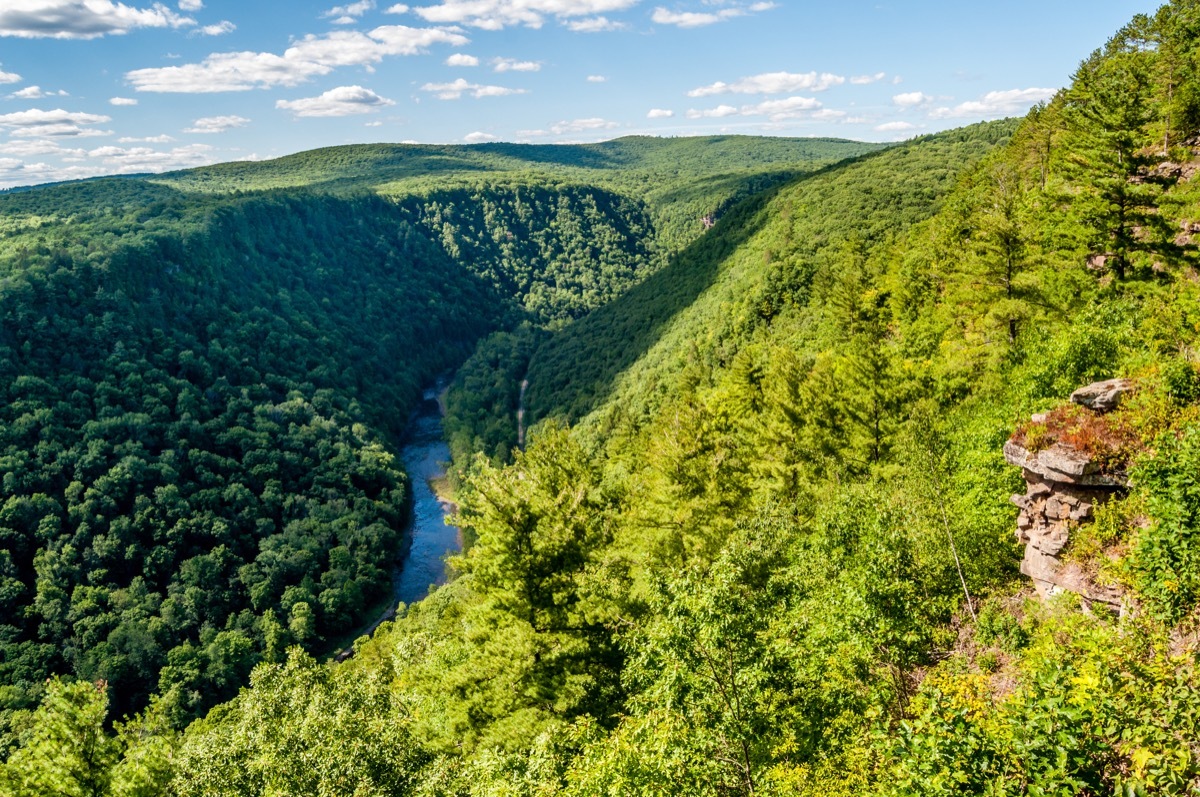 pine creek gorge pennsylvania state natural wonders