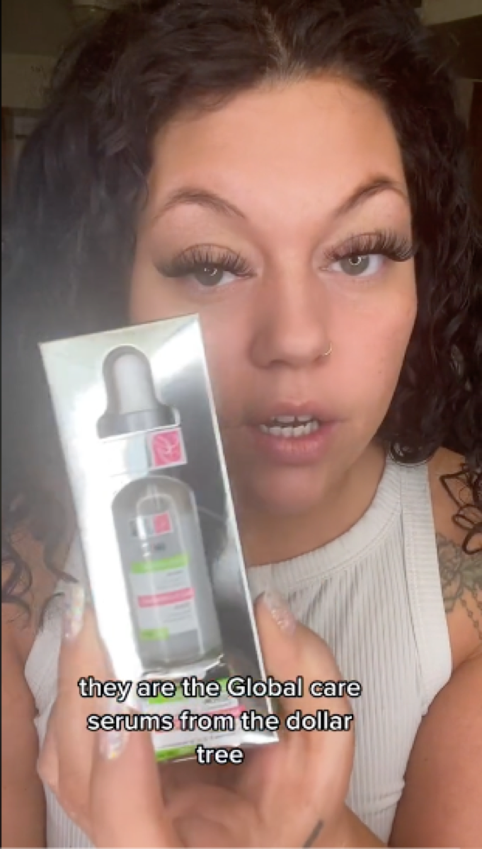 global beauty care serum in tiktok