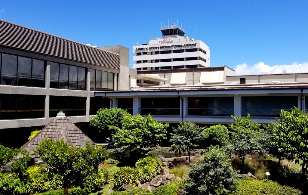 cultural garden inside honolulu airport