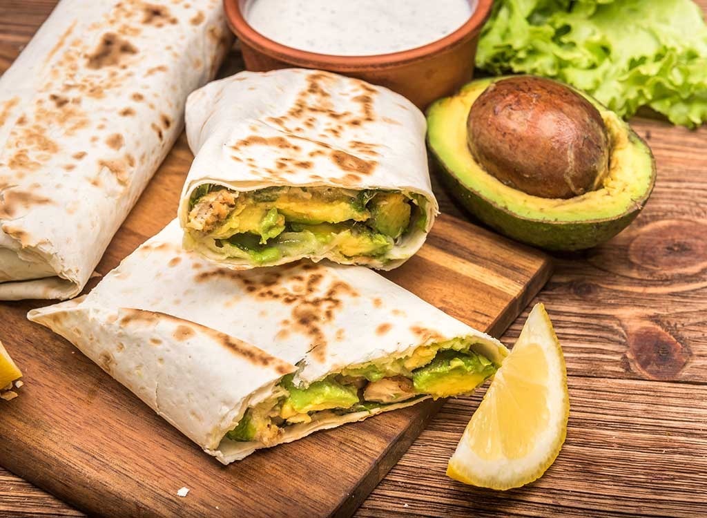 Avocado wrap