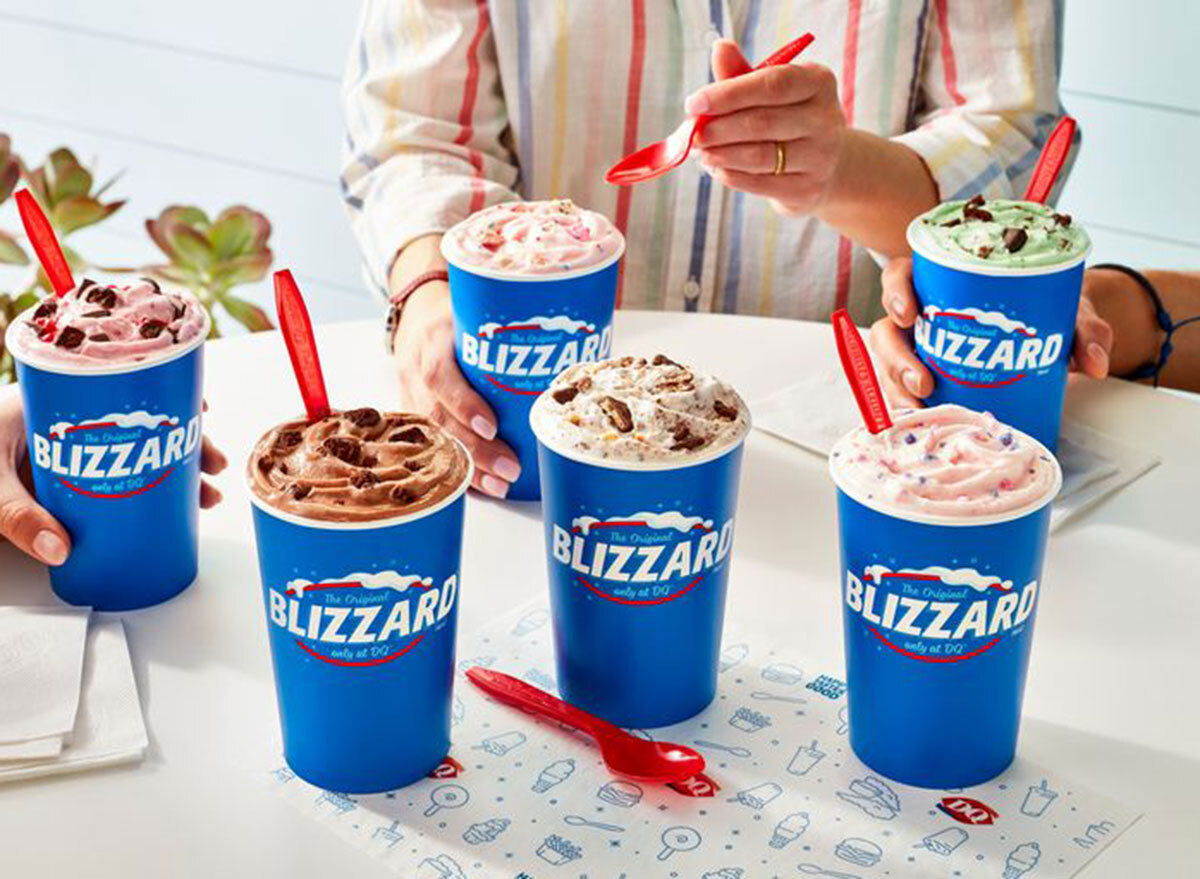 dairy queen summer blizzard