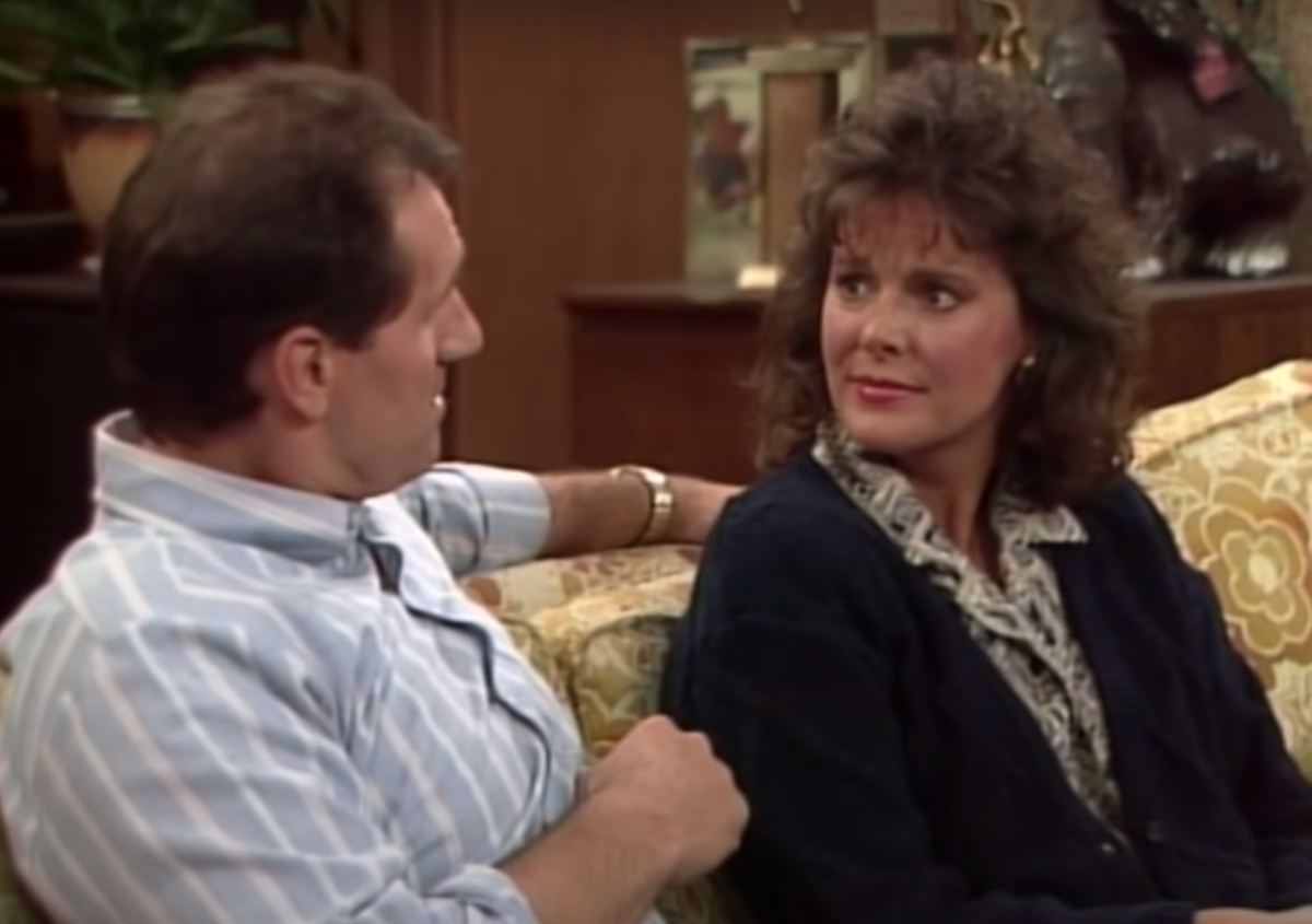 Ed O'Neill and Amanda Bearse on 