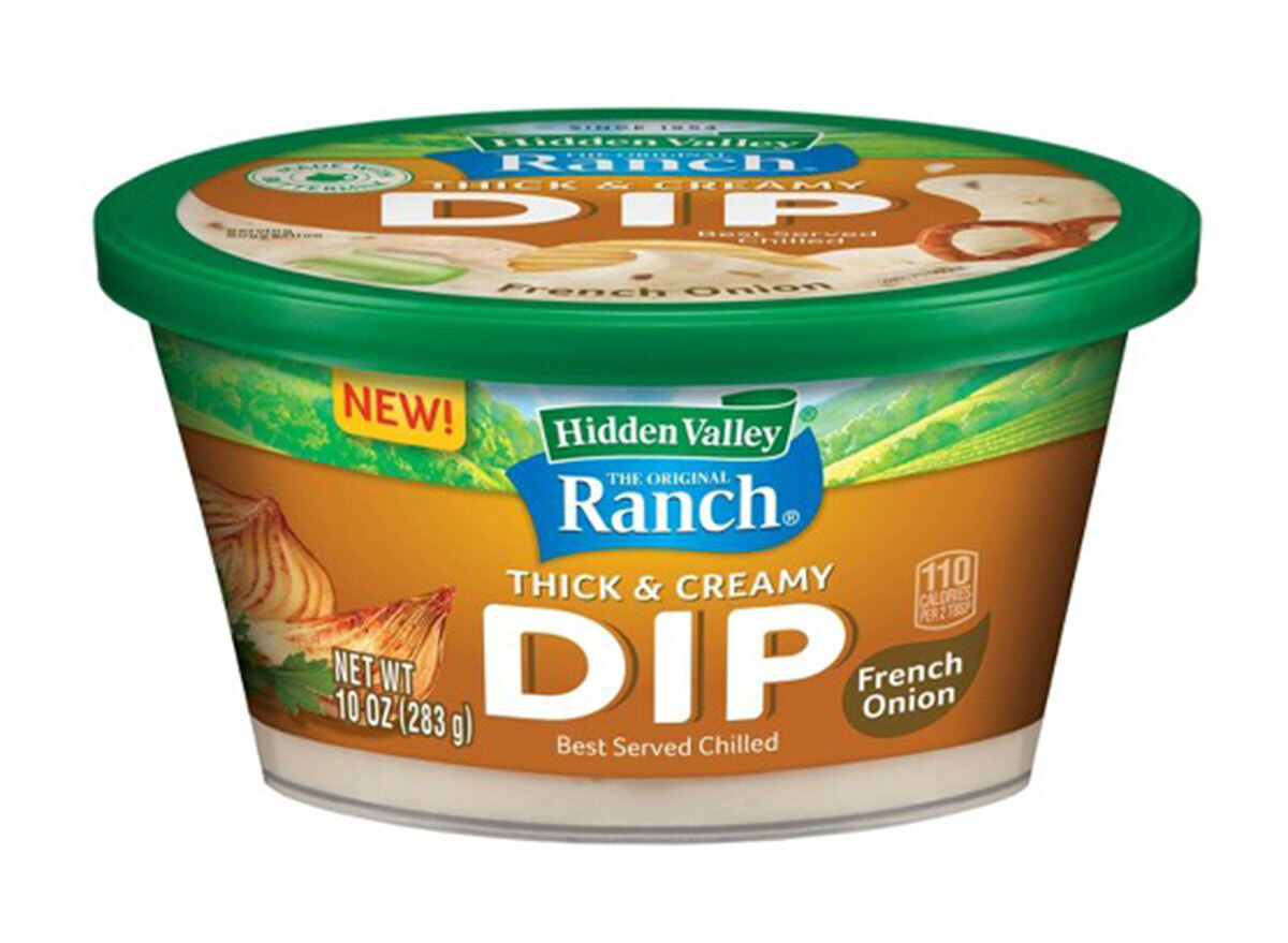 hidden valley dip french onion