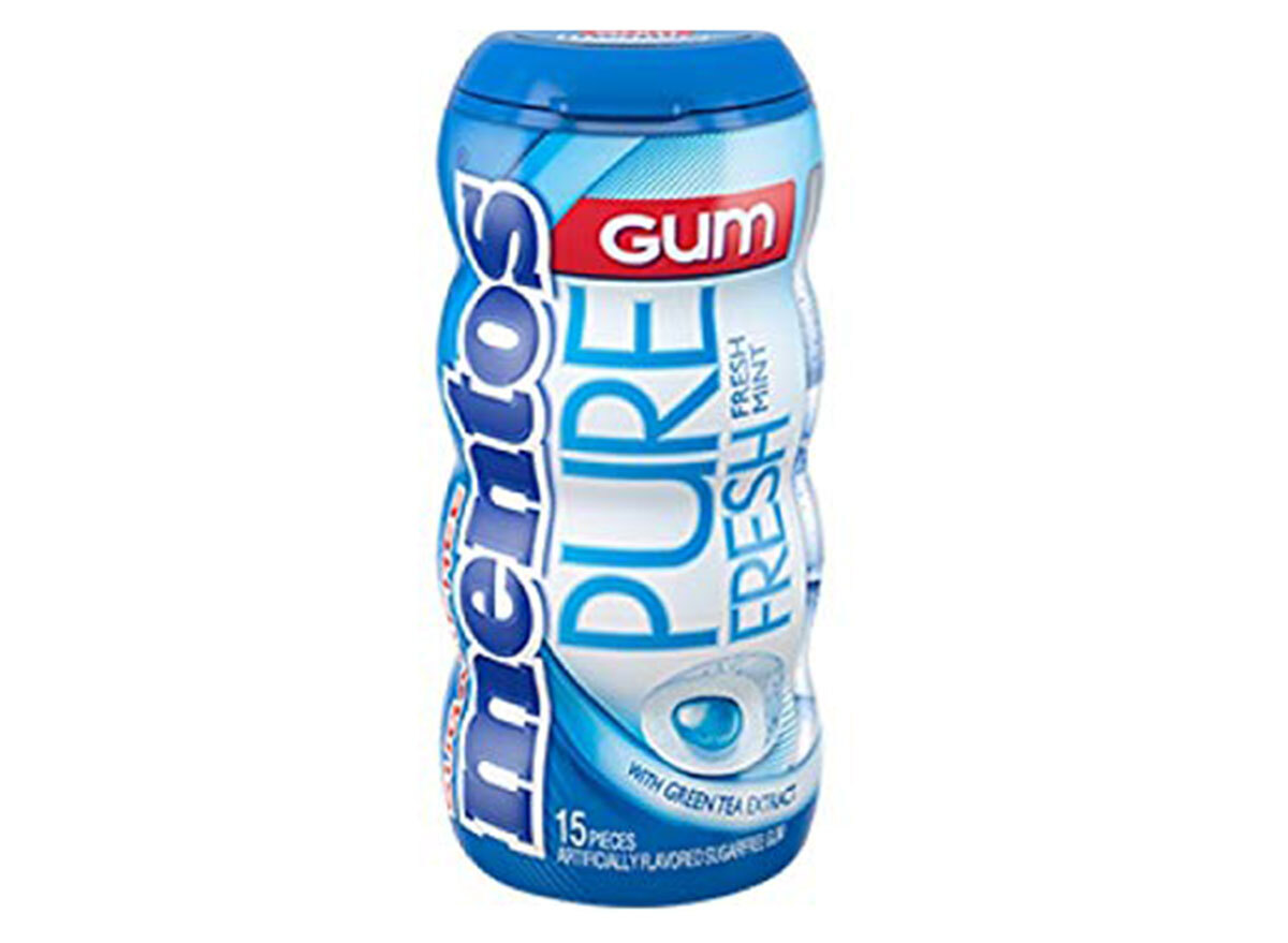 Mentos pure fresh fresh mint gum pack