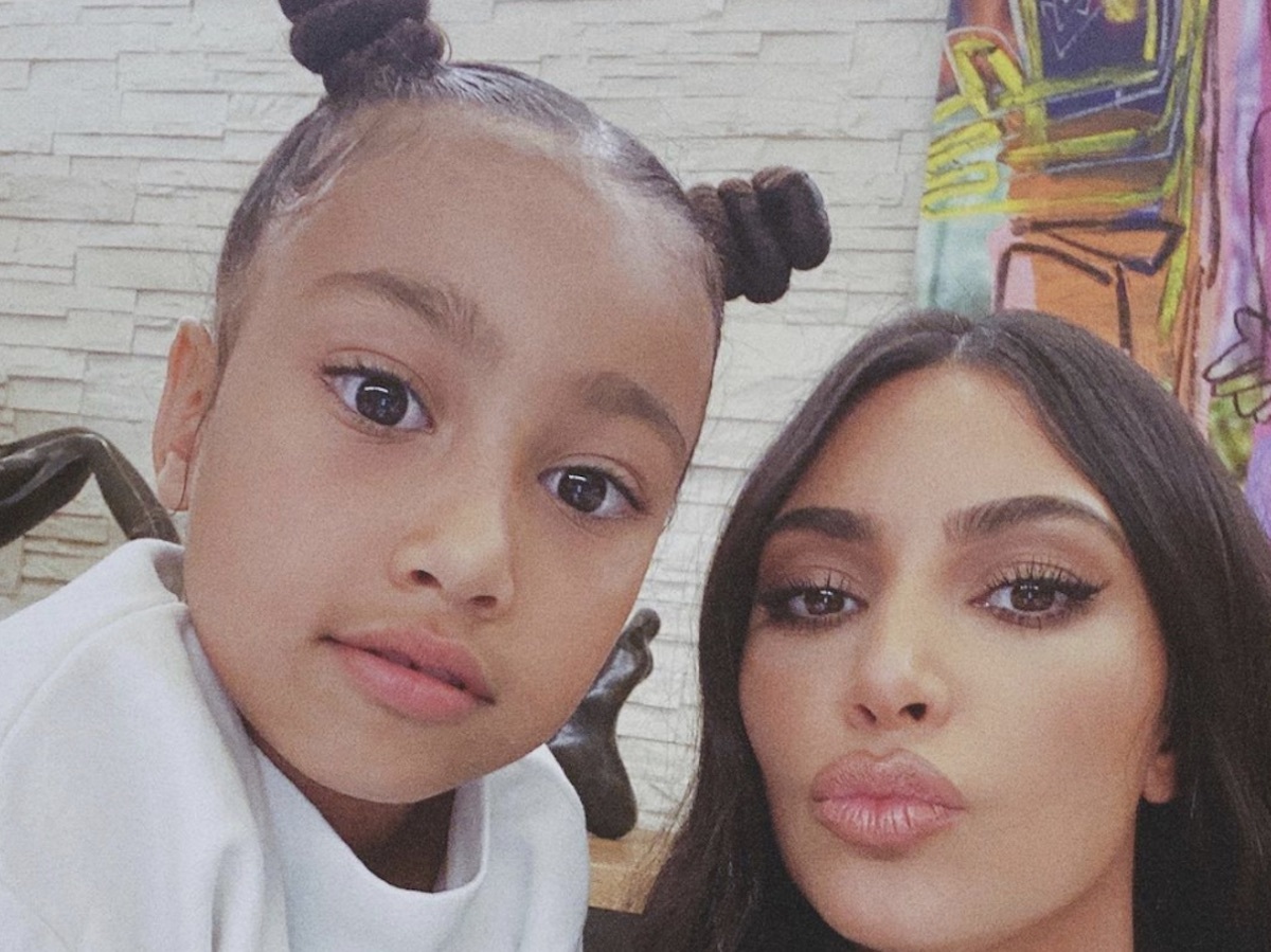 kim kardashian and north west