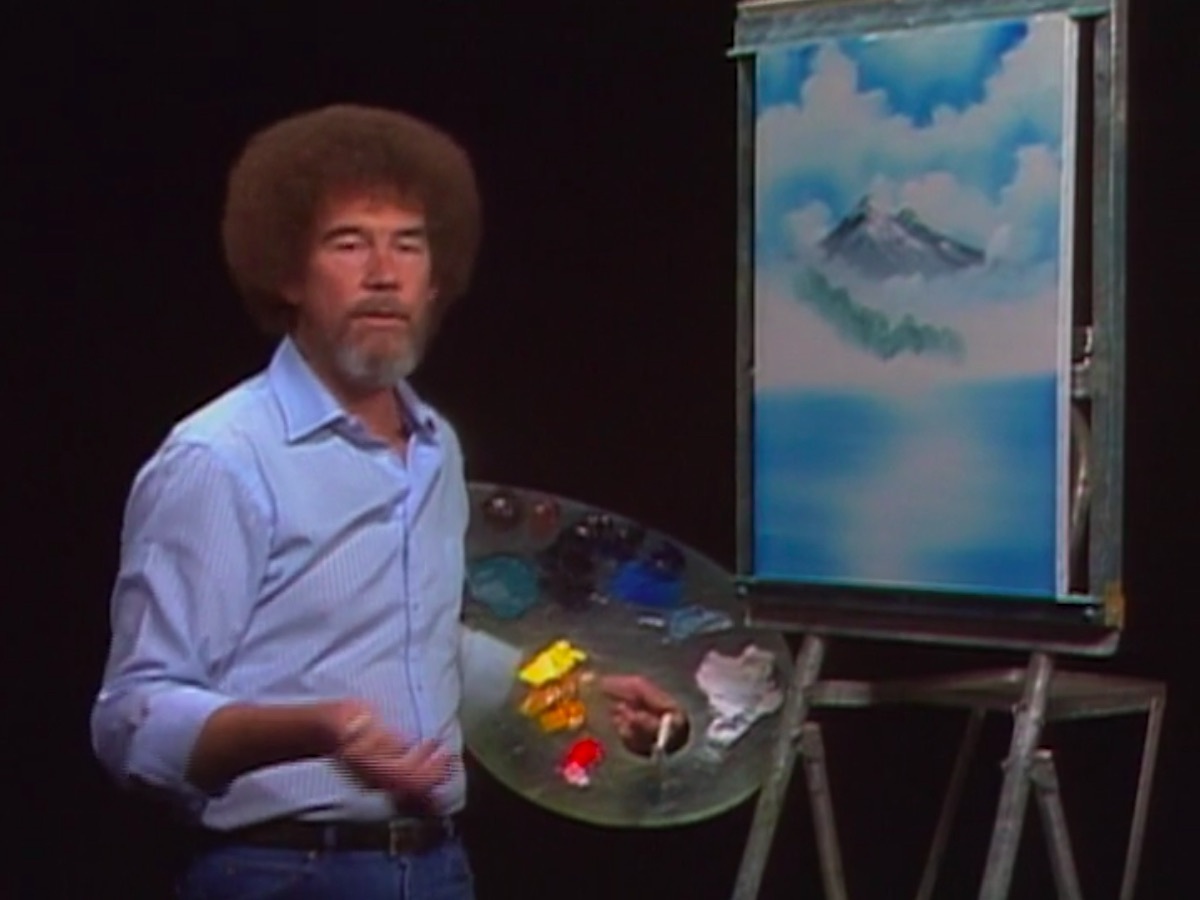 Bob Ross in Bob Ross: The Joy of Painting