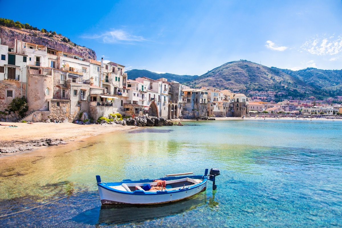 Old Harbor in Sicily