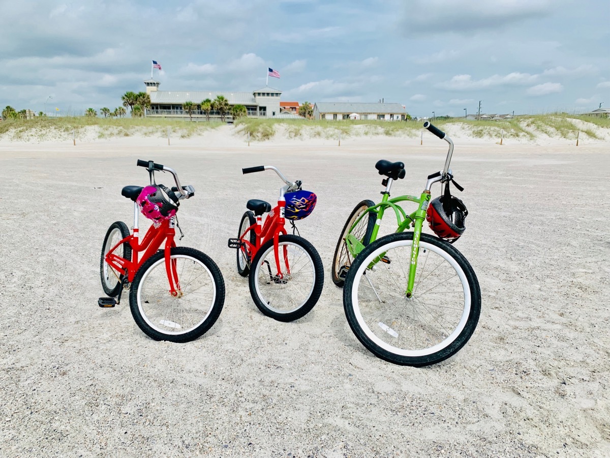 Bikes on Amelia Island in Florida