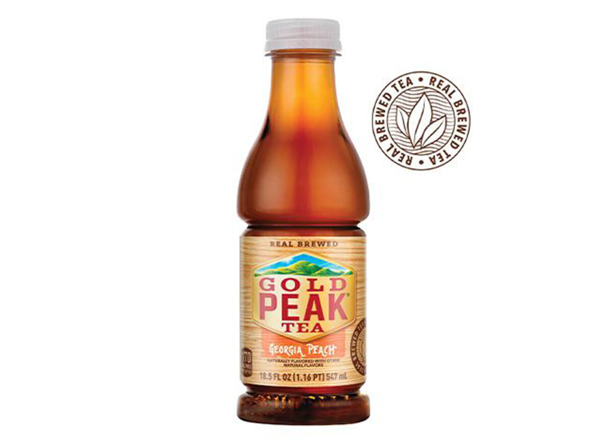 gold peak peach tea