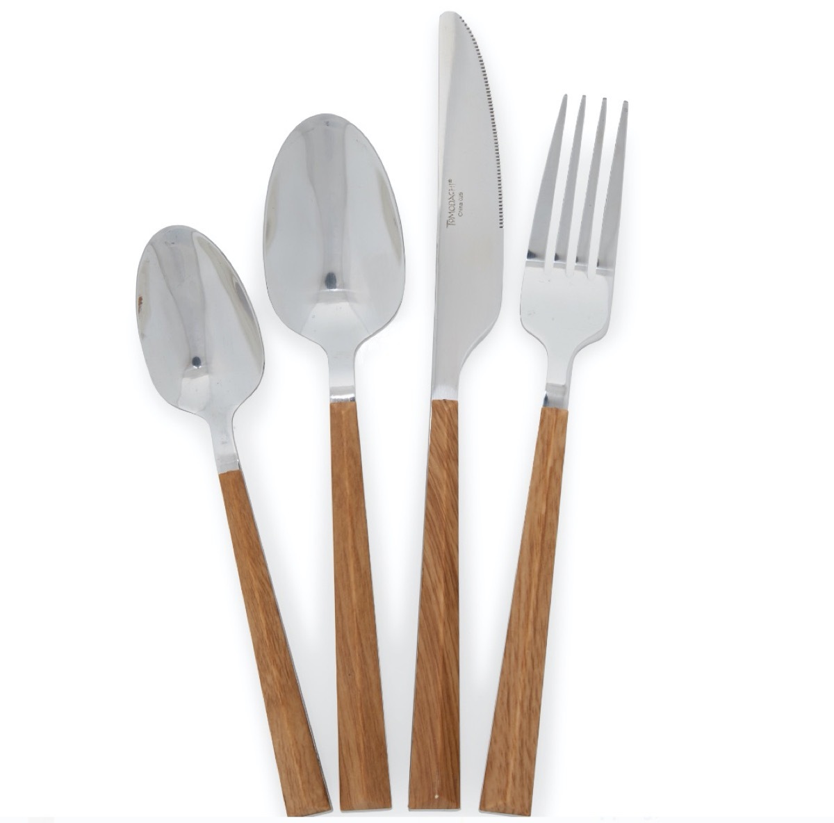 wood handled cutlery