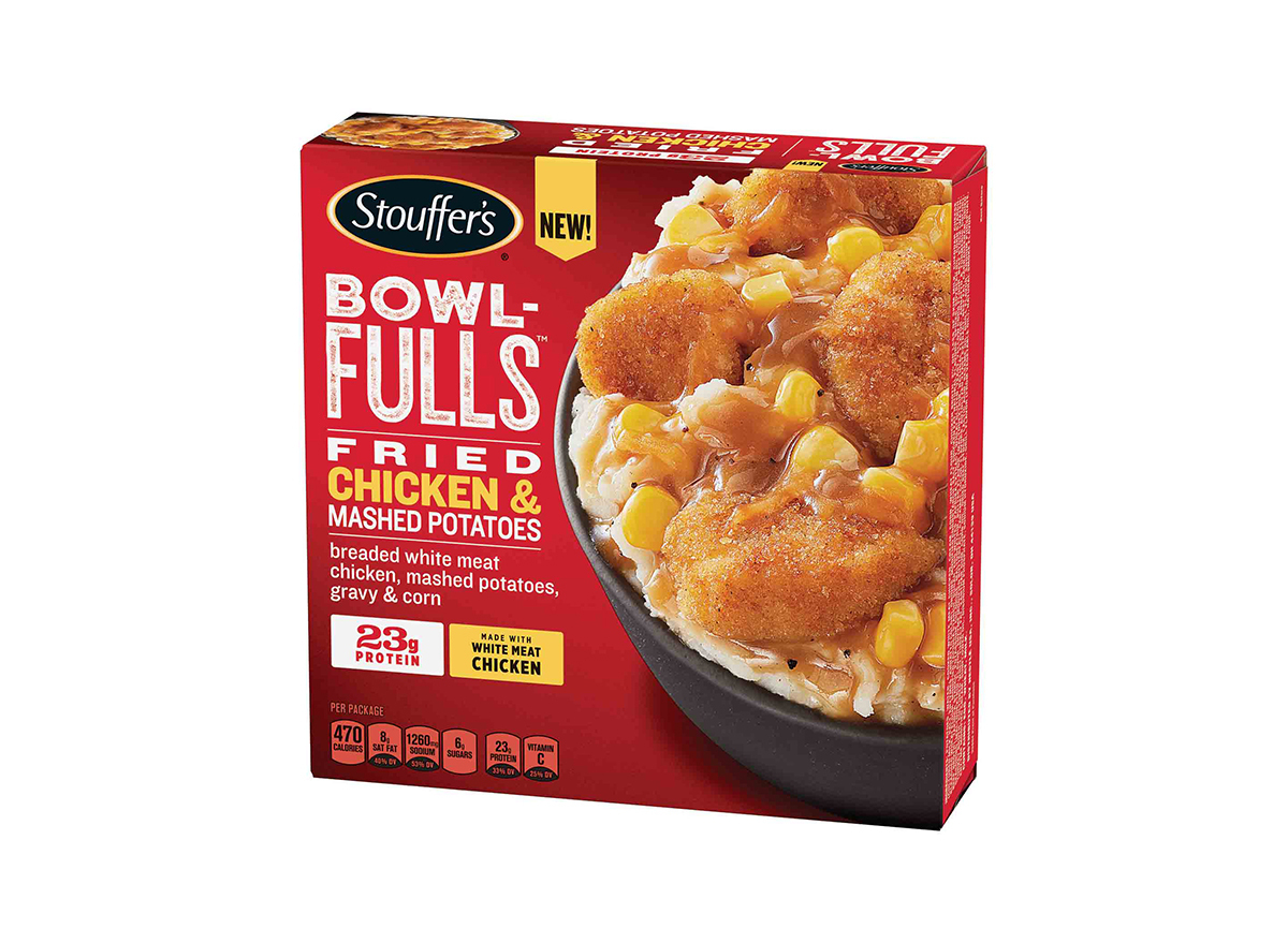 stouffers bowl fulls fried chicken mashed potatoes