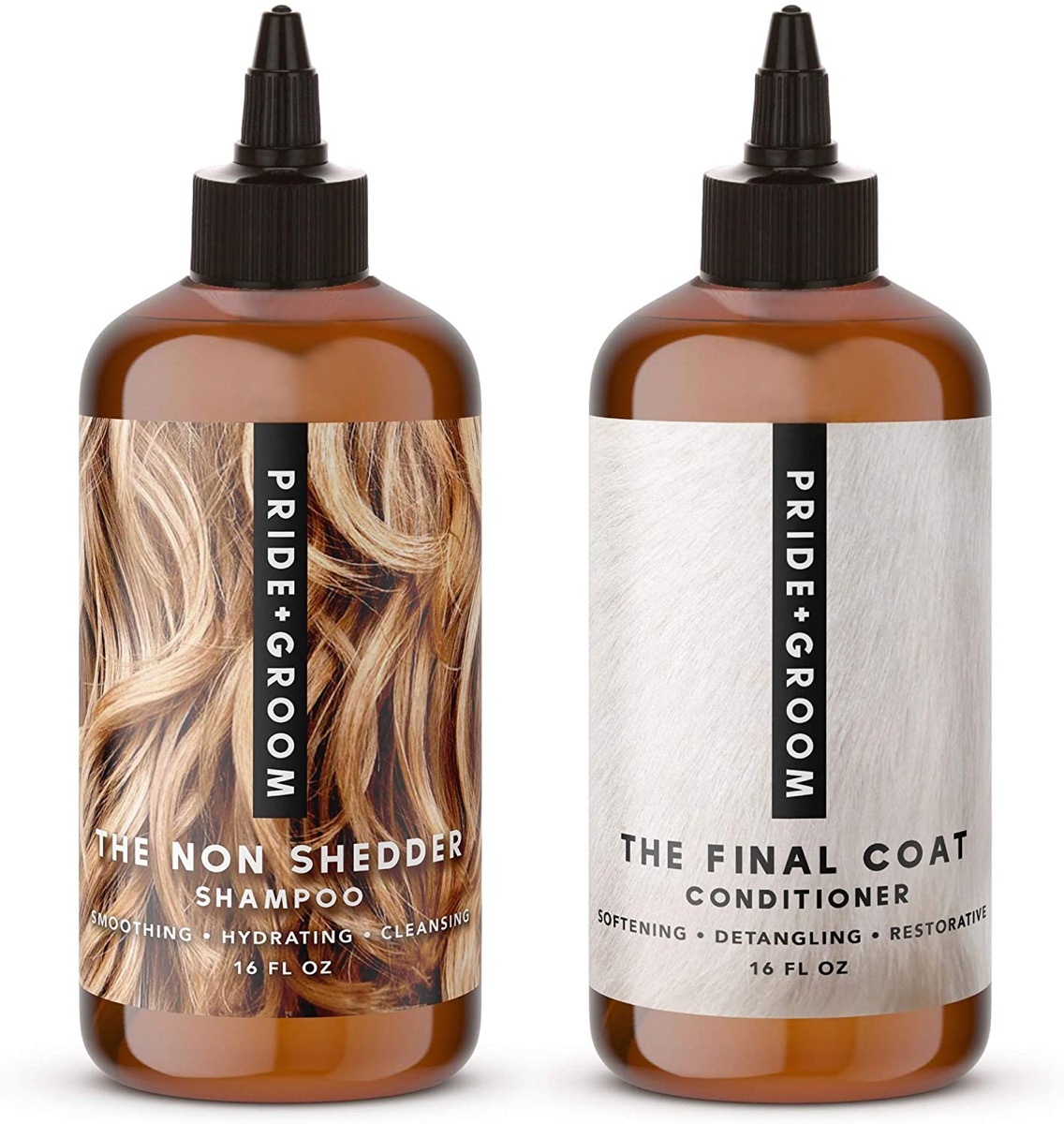 set of pet shampoo and conditioner