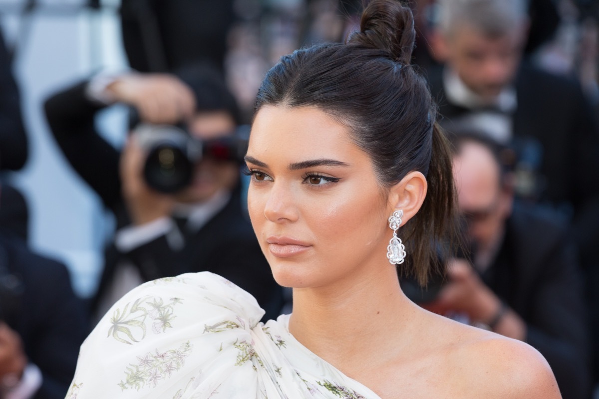 kendall jenner on the red carpet, the kardashians