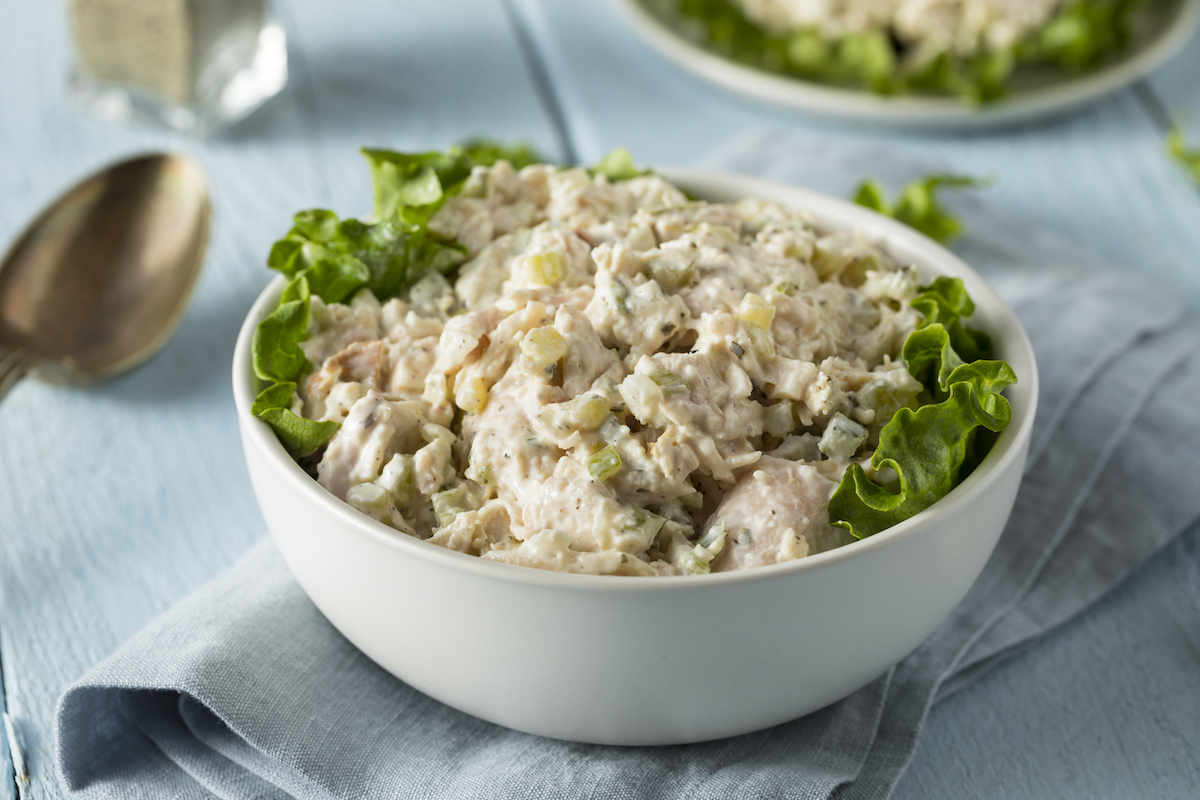 Chicken Salad in a Bowl