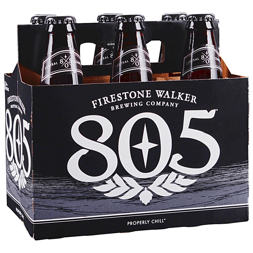 Six pack of 805 Beer