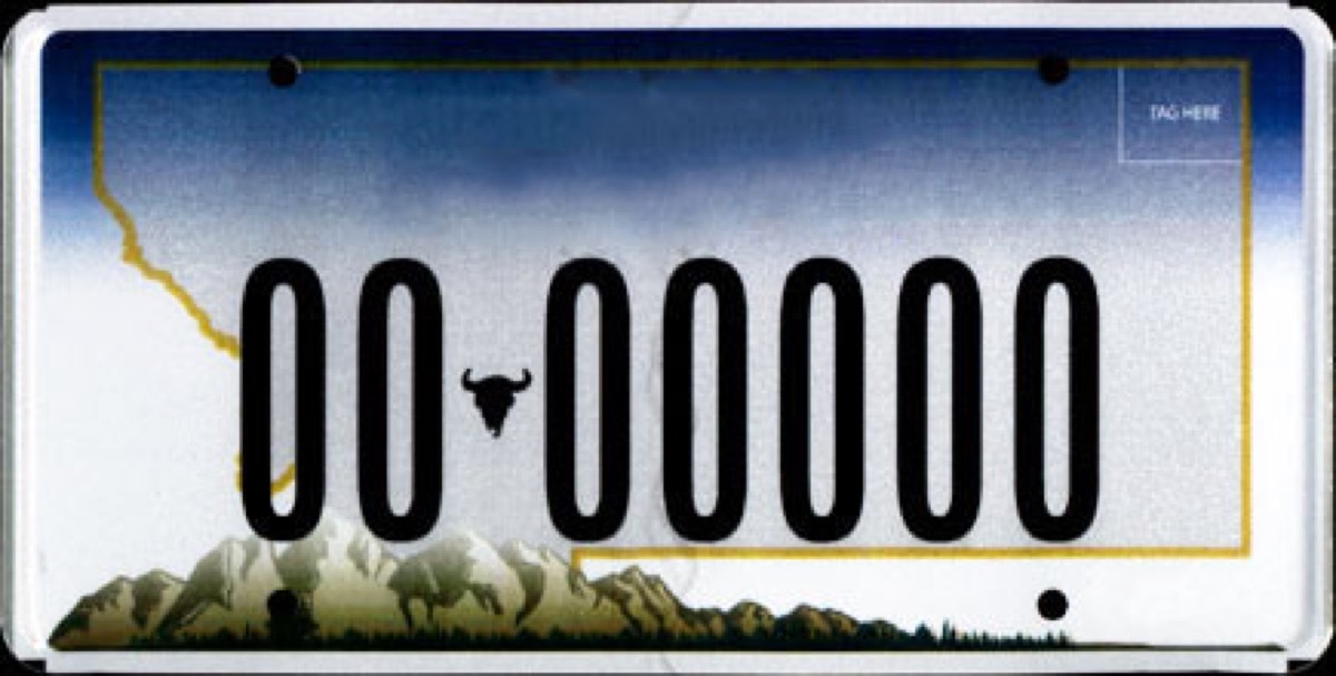 montana license plate photoshopped