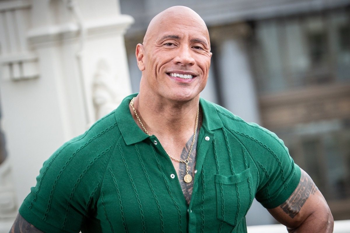 Dwayne Johnson in 2022