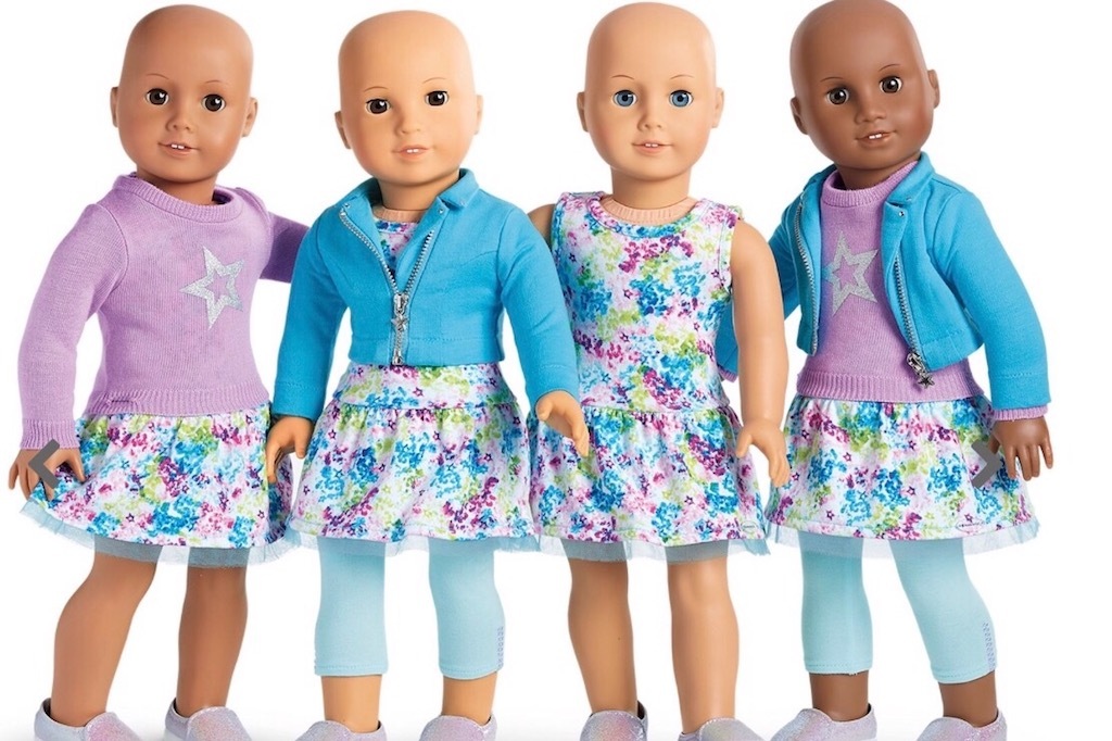 American Girl Dolls with no Hair Pay it Forward Stories