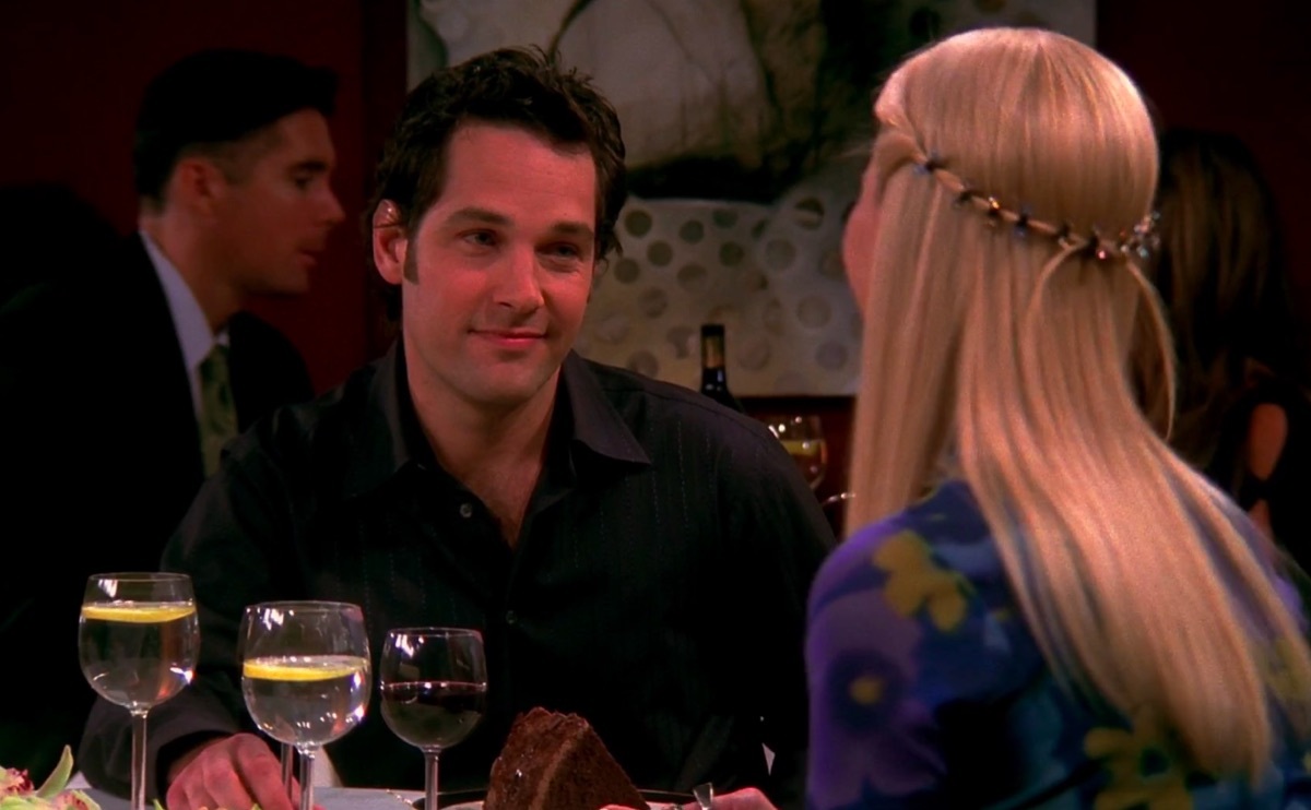 Paul Rudd as Mike Hannigan on Friends