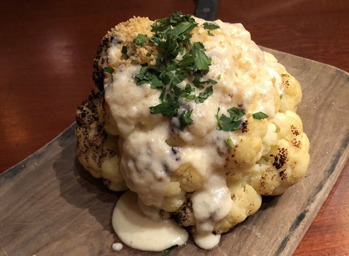 season 52 roasted cauliflower florets