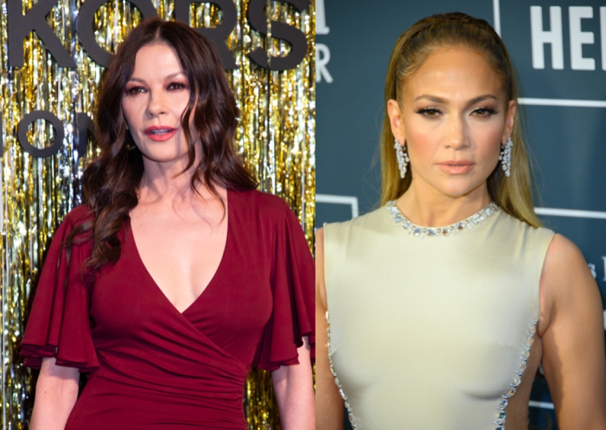 Cathrine Zeta-Jones and Jennifer Lopez