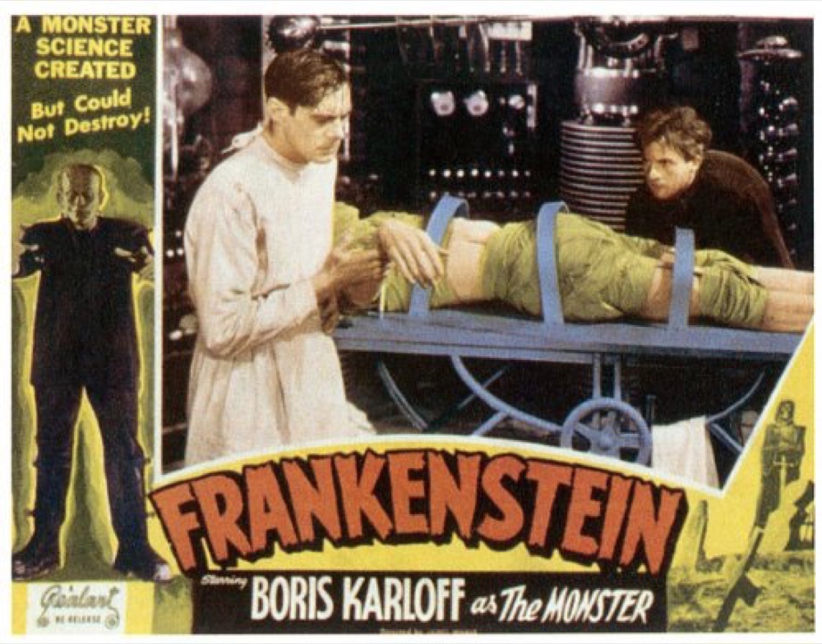 Colin Clive and Dwight Frye in Frankenstein (1931)