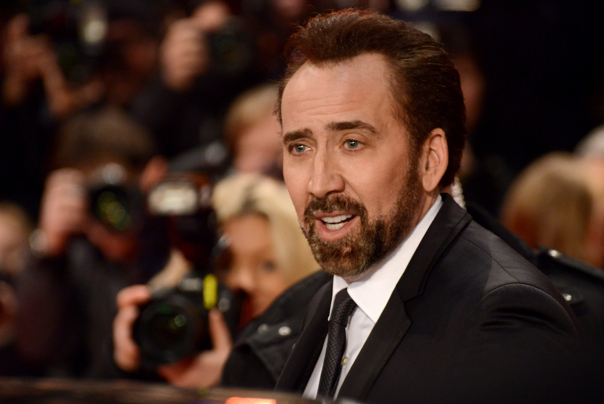 Nicolas Cage at the Berlin International Film Festival in 2013