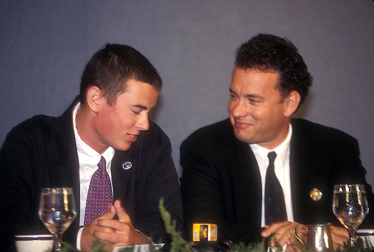 Colin and Tom Hanks 1995