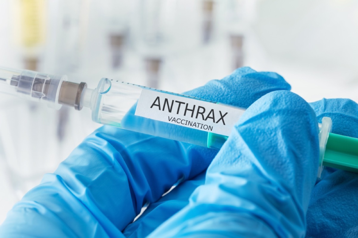 anthrax vaccine, contagious conditions