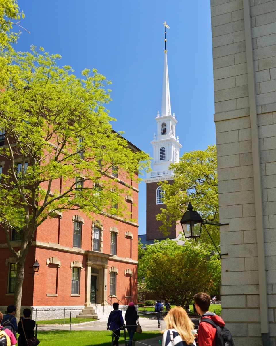 thayer hall at harvard