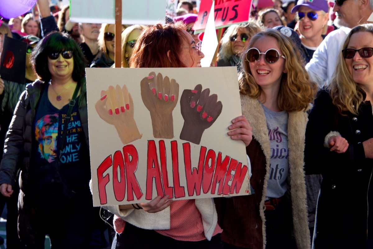 women's rights protesting, women achievements