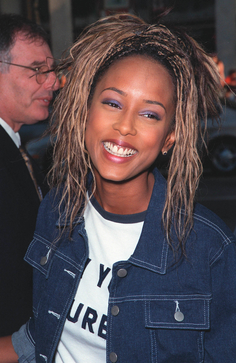 Trina McGee at the premiere of 