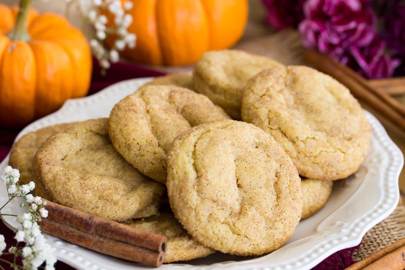 Pumpkin snickerdoodles | 15 Easy Halloween Cookie Ideas | Her Beauty