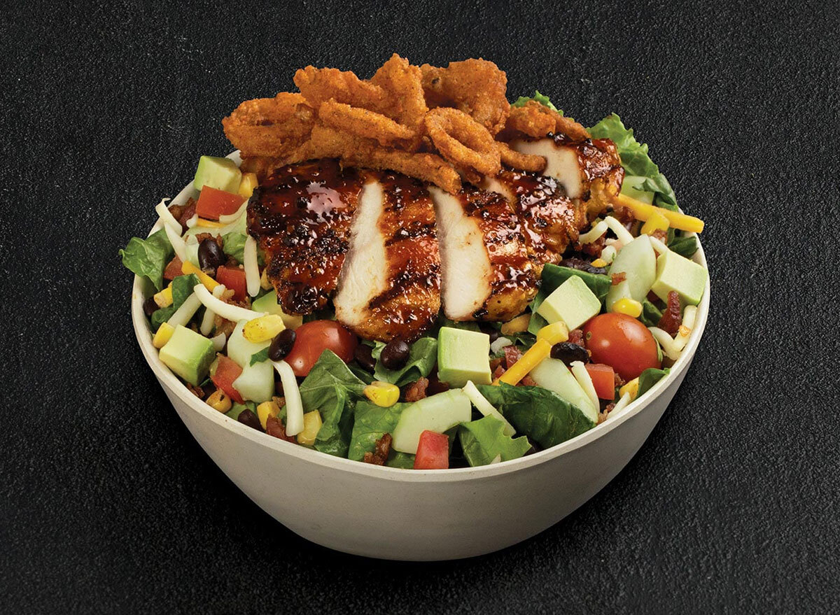 tgi fridays bbq chicken salad