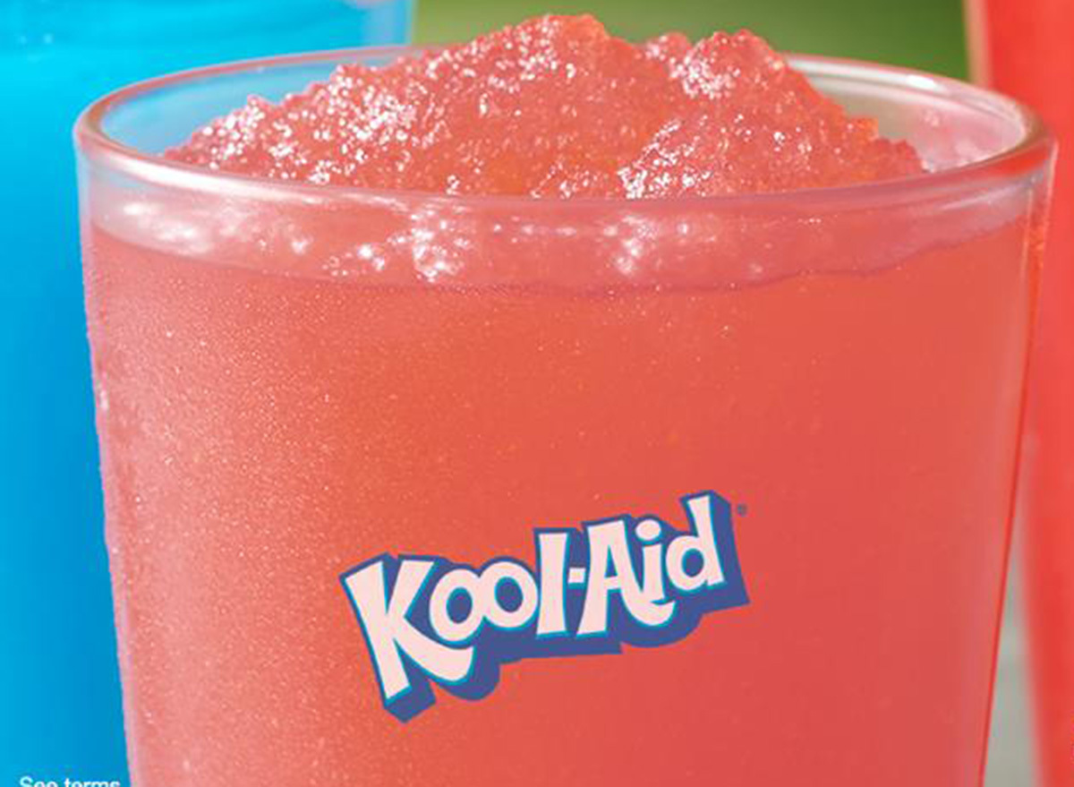 checkers kool aid slushie