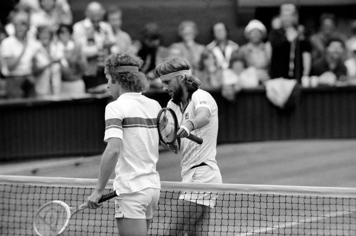 McEnroe and Borg