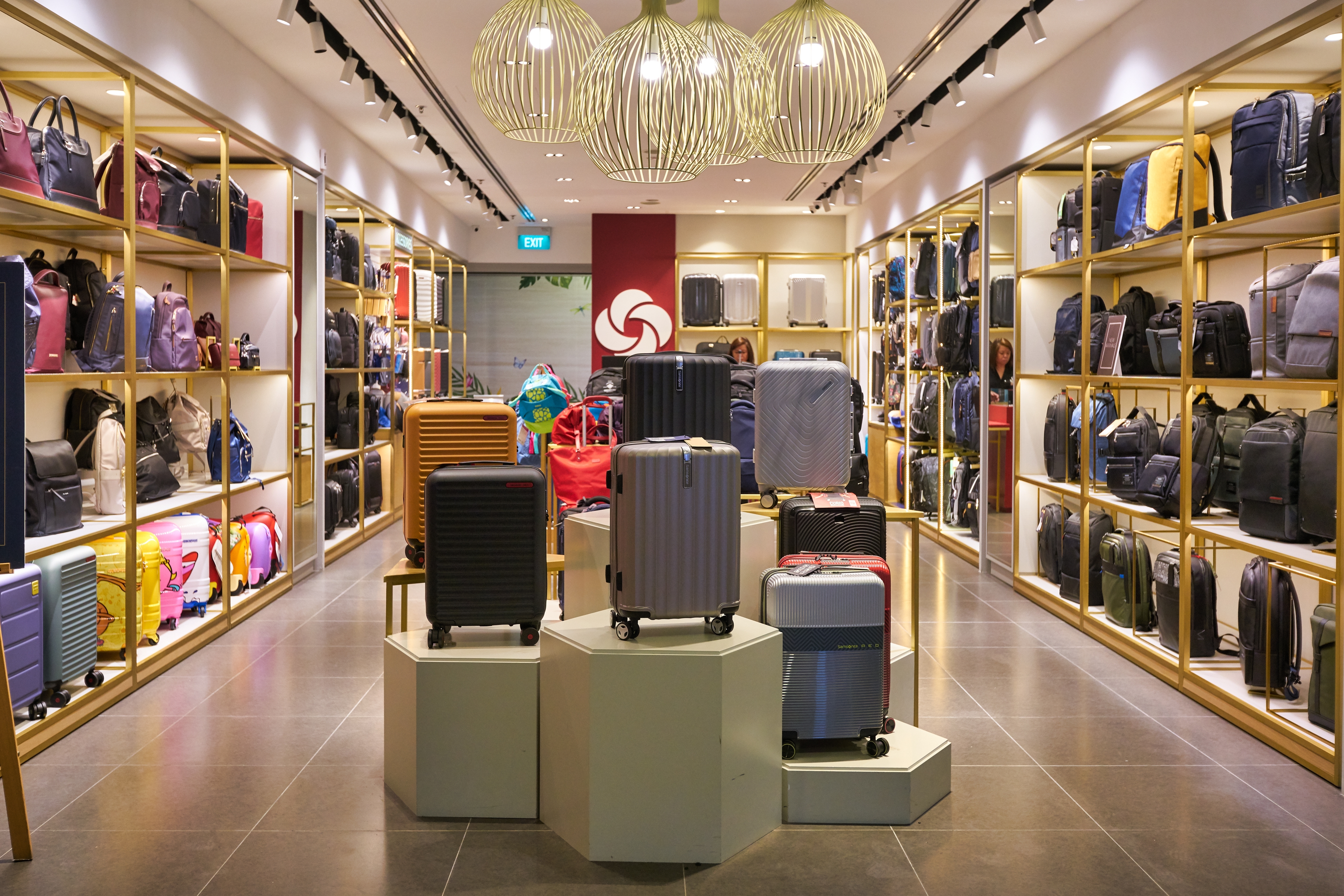 Samsonite luggage store