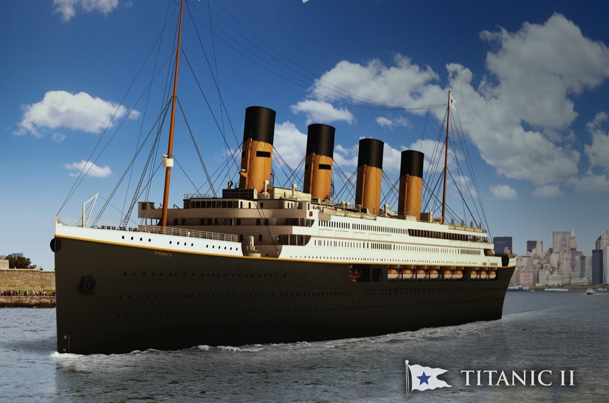 3D rendering of Titanic II