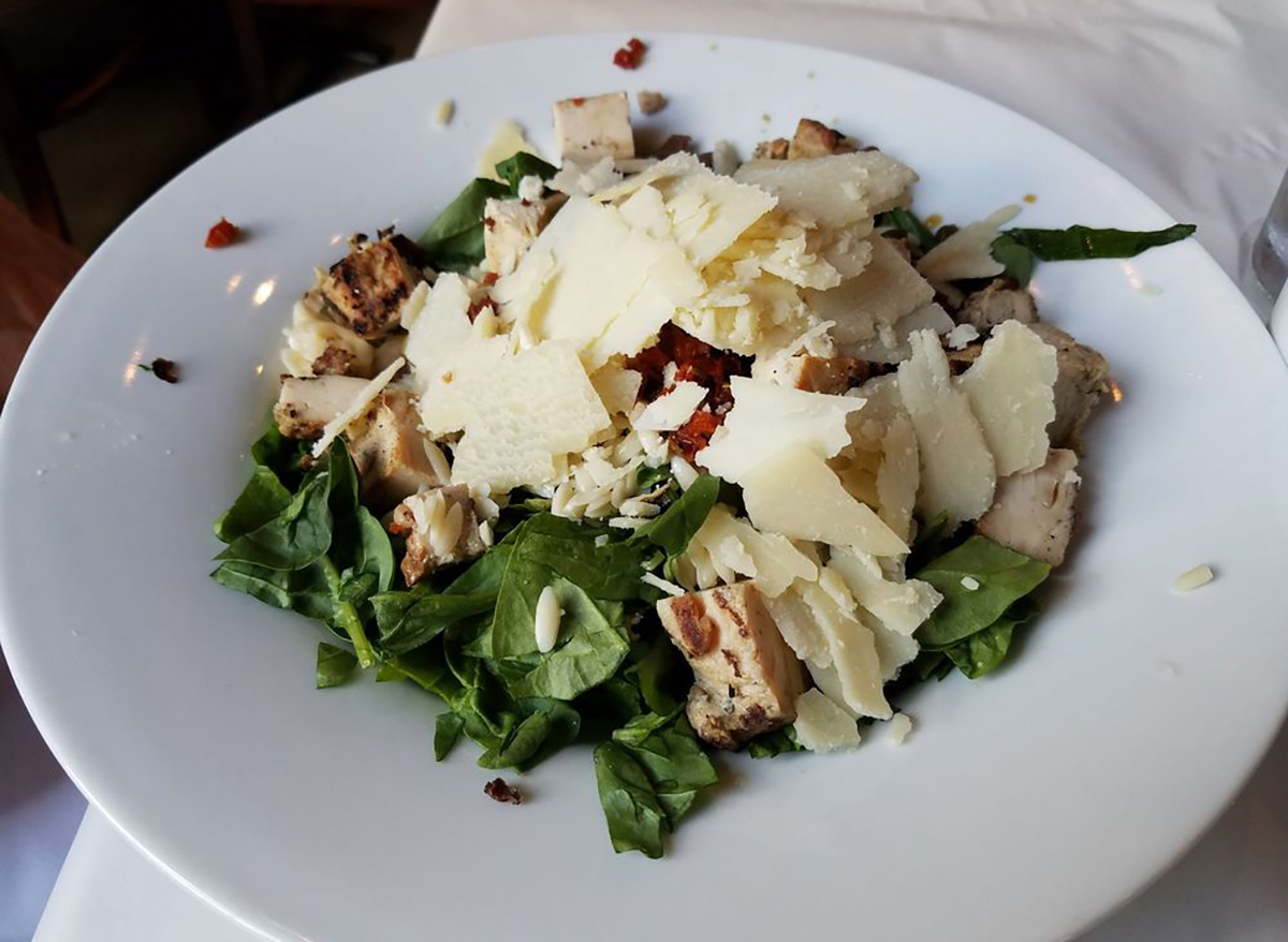 romanos macaroni grill chicken florentine salad