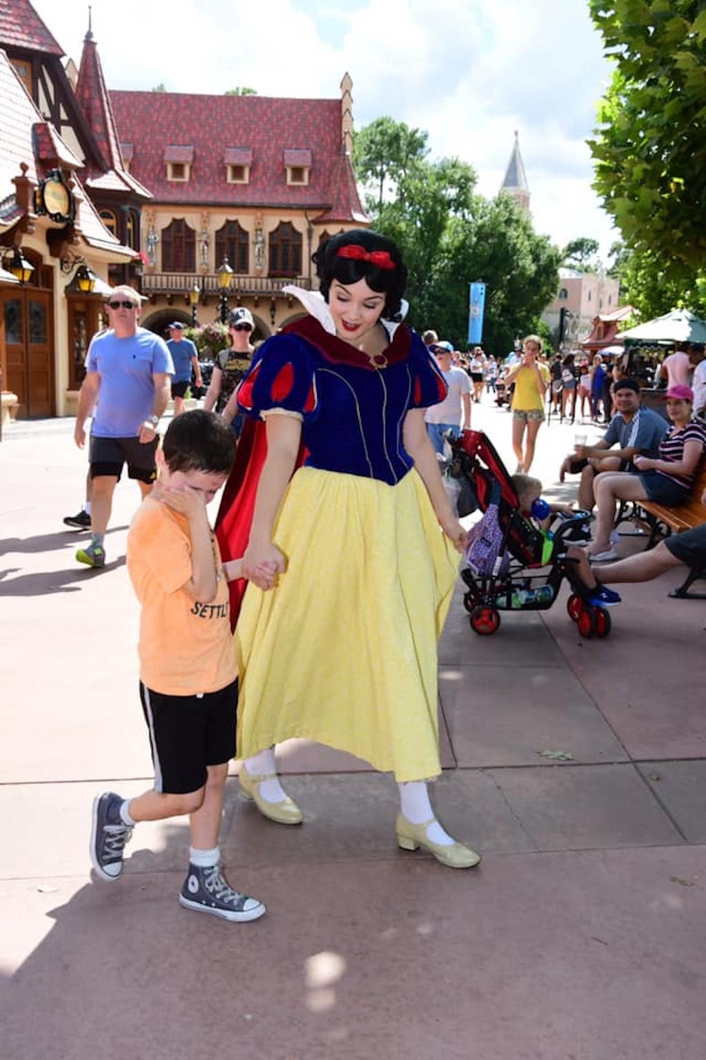 snow white child with autism