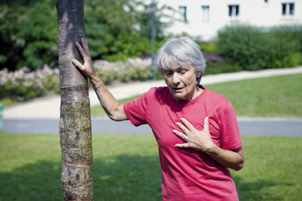 Person in Pain Outdoors Stop Lying to Your Doctor