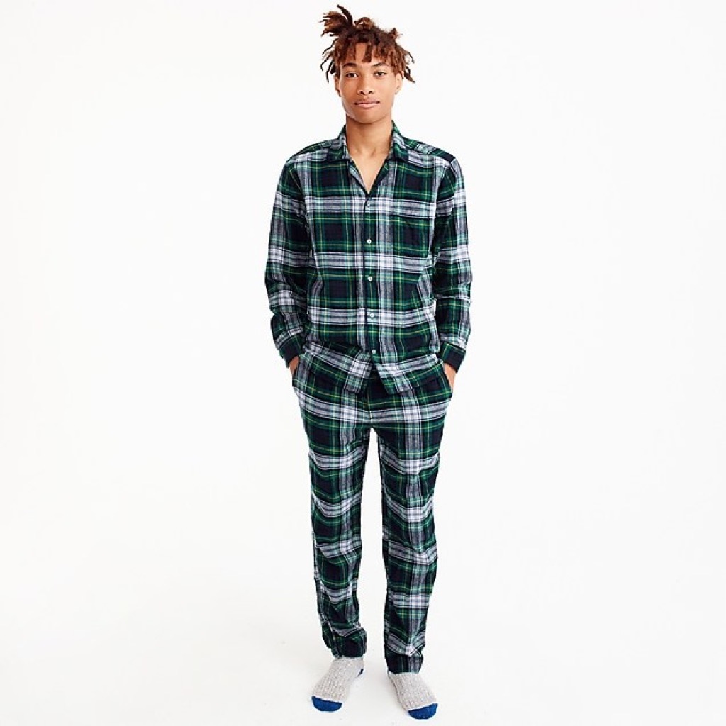 plaid pj