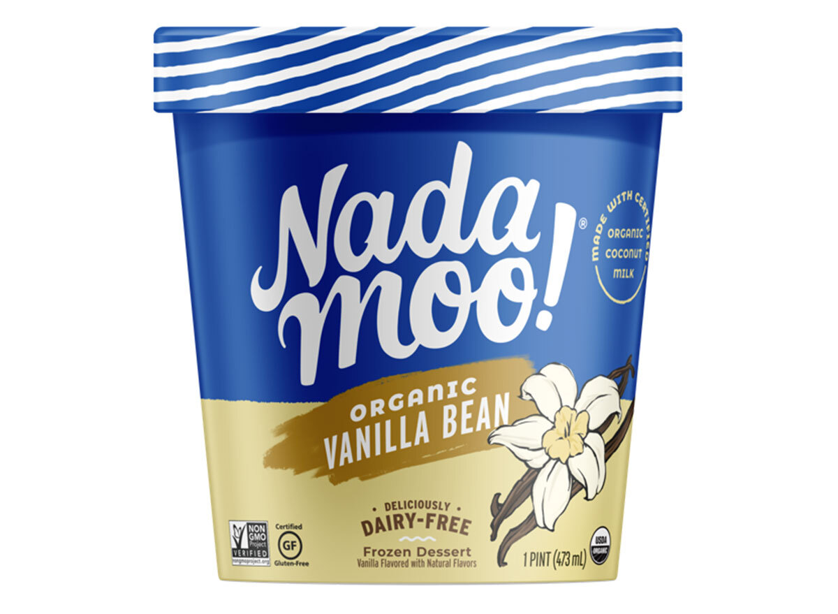 nadamoo vanilla bean dairy free ice cream