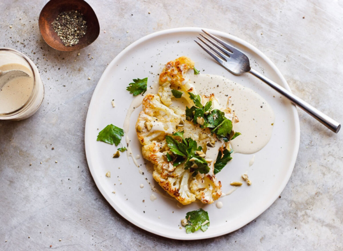 Good Friday recipes cauliflower steaks