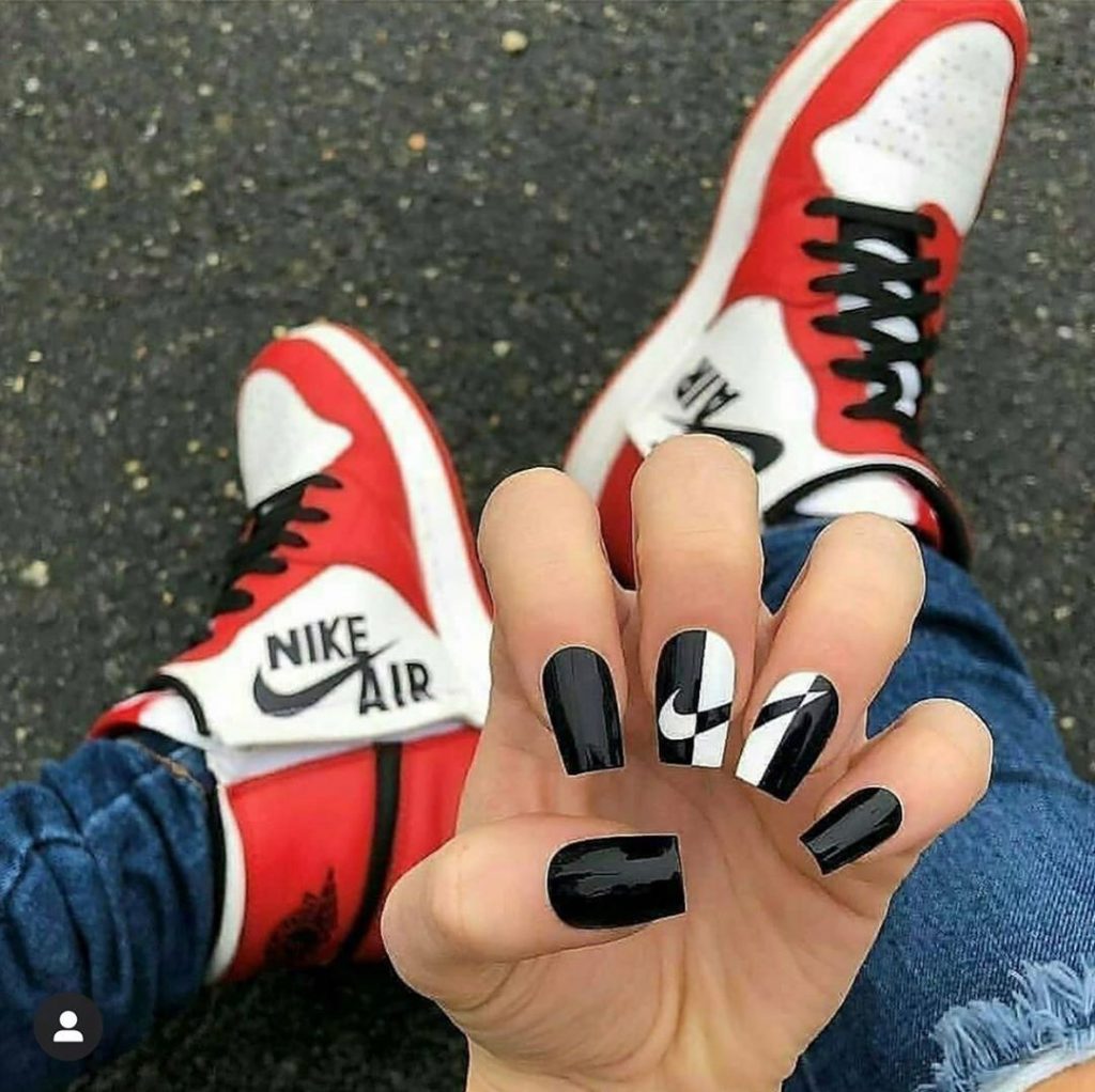 #2  | Luxury Sneakers Nail Art – Now That’s A Novel Idea | HerBeauty